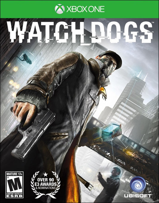 Watch Dogs – Xbox One (XONE) cover art for open-world action-adventure video game