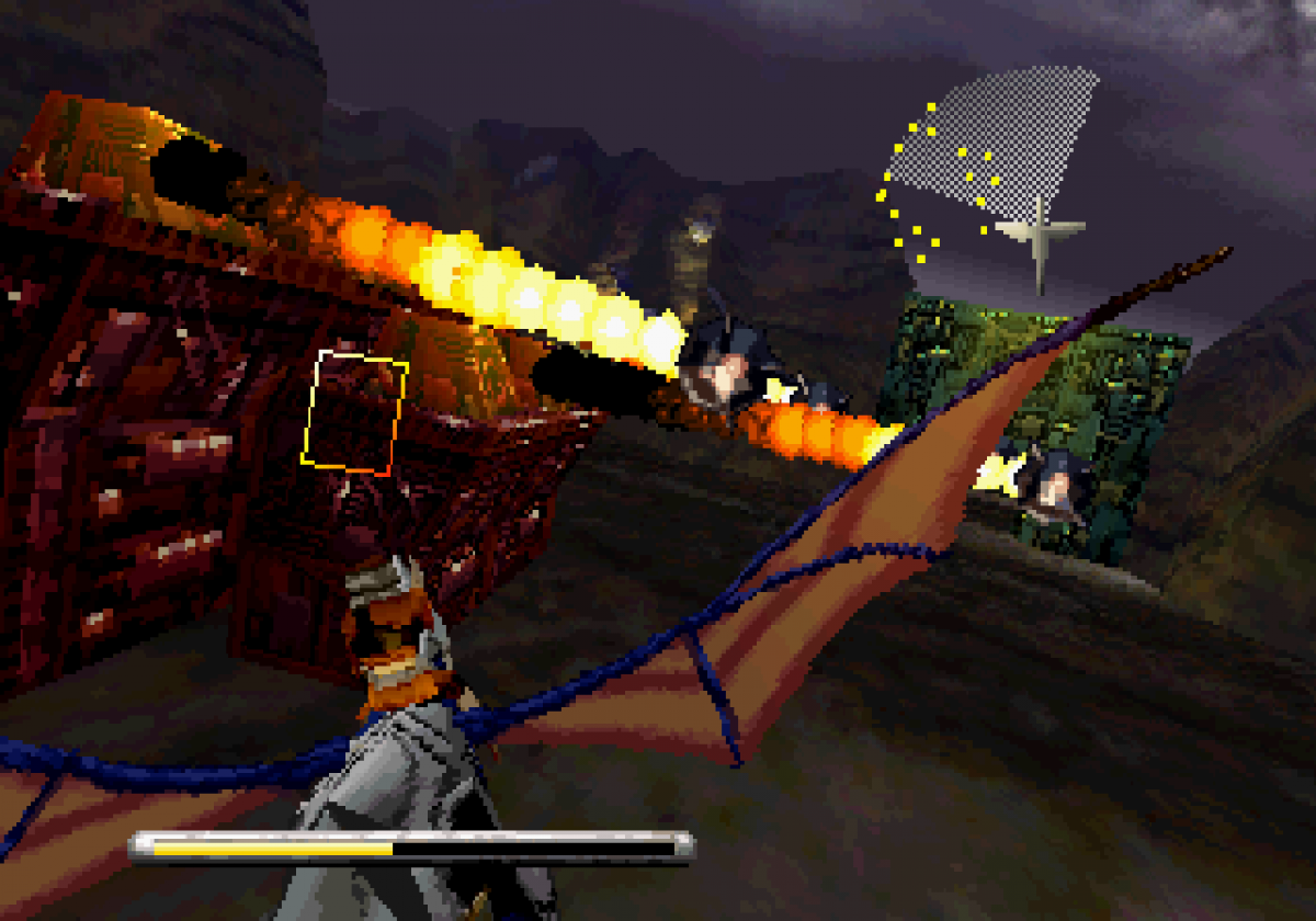 Panzer Dragoon Sega Saturn rail shooter fantasy dragon riding aerial combat on rails shooter Sega arcade style action Team Andromeda cinematic gameplay retro gaming Sega Saturn software video game title gameplay