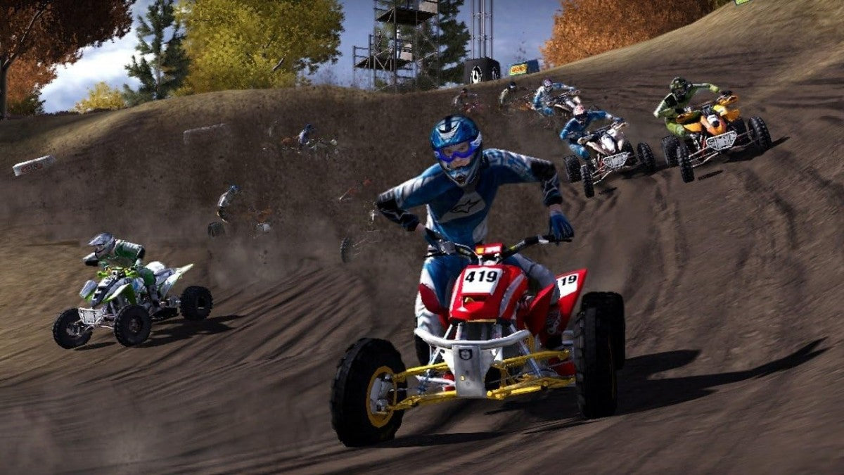 MX vs. ATV: Untamed gameplay for PlayStation 3 (PS3) video game
