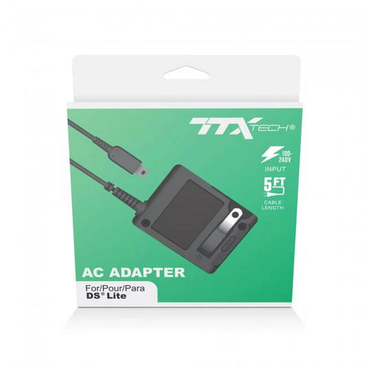 TTX Tech DS Lite AC power adapter accessory for Nintendo DS DS