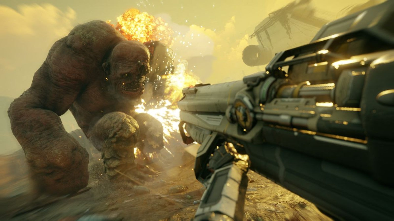 Rage 2 – PlayStation 4 (PS4) video game gameplay, open-world first-person shooter.