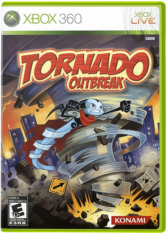 Tornado Outbreak cover art for Xbox 360 (X360) video game
