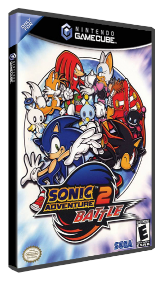 Sonic Adventure 2 Battle cover art for Nintendo GameCube GC video game