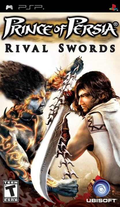 Prince of Persia: Rival Swords cover art for PlayStation Portable (PSP) action-adventure game