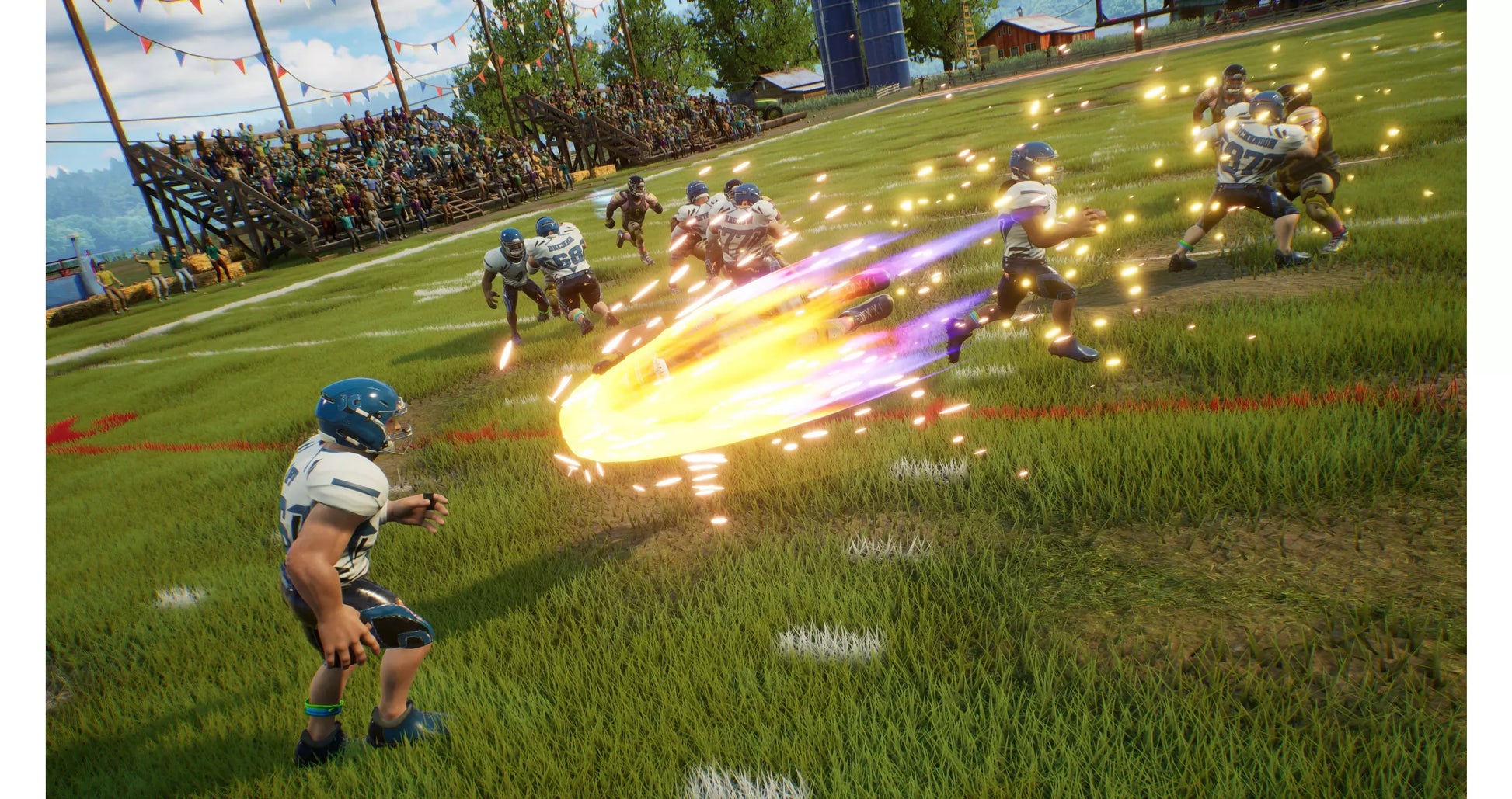 Wild Card Football gameplay image for Nintendo Switch (NS) video game