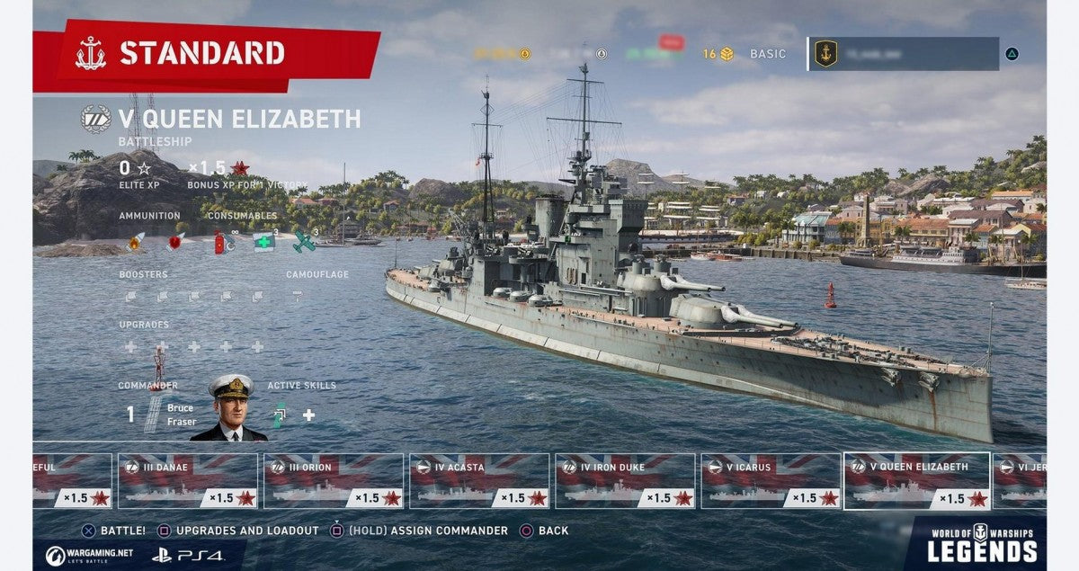 World of Warships Legends [Firepower Deluxe Edition] – Xbox One (XONE) gameplay for naval warfare strategy video game