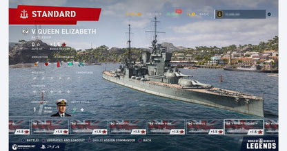 World of Warships Legends [Firepower Deluxe Edition] – Xbox One (XONE) gameplay for naval warfare strategy video game