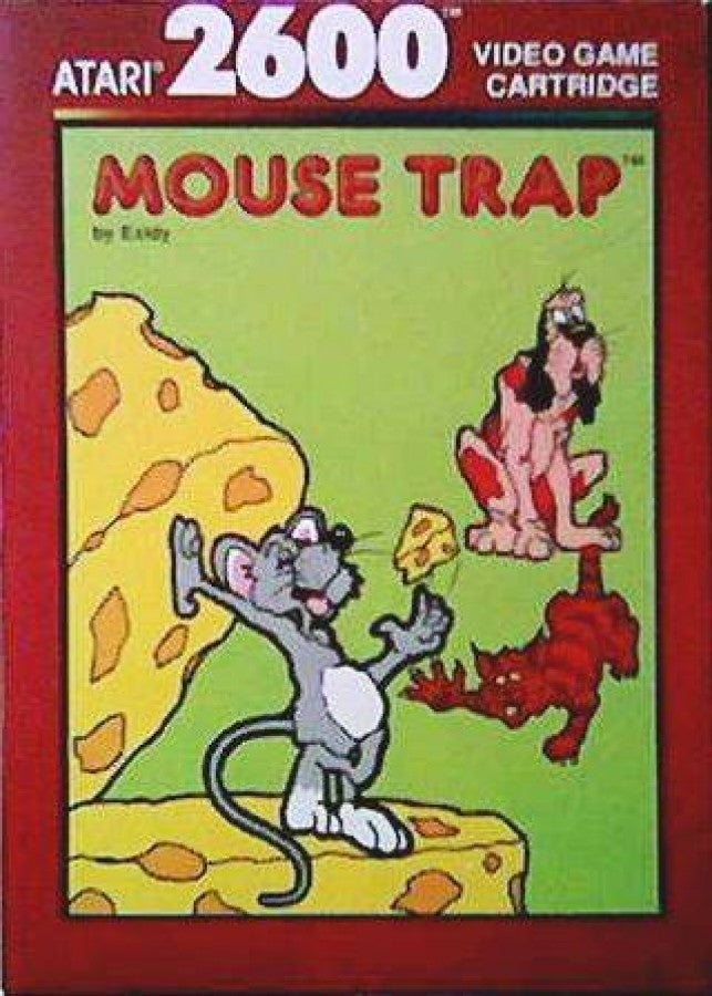 Mouse Trap cover art for Atari 2600 video game