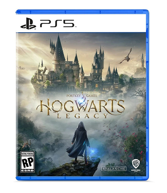 Hogwarts Legacy PS5 action role-playing video game cover art.
