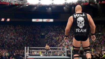 WWE 2K16 – PlayStation 4 (PS4) video game gameplay, professional wrestling sports game.