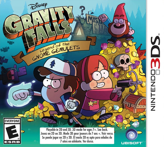 Gravity Falls cover art for Nintendo 3DS (3DS) video game