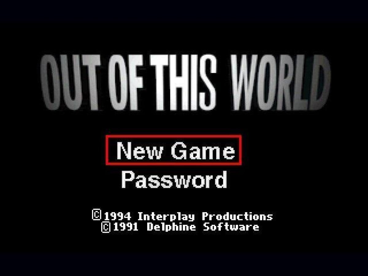 Out of This World gameplay for Panasonic 3DO (3DO) cinematic action adventure video game