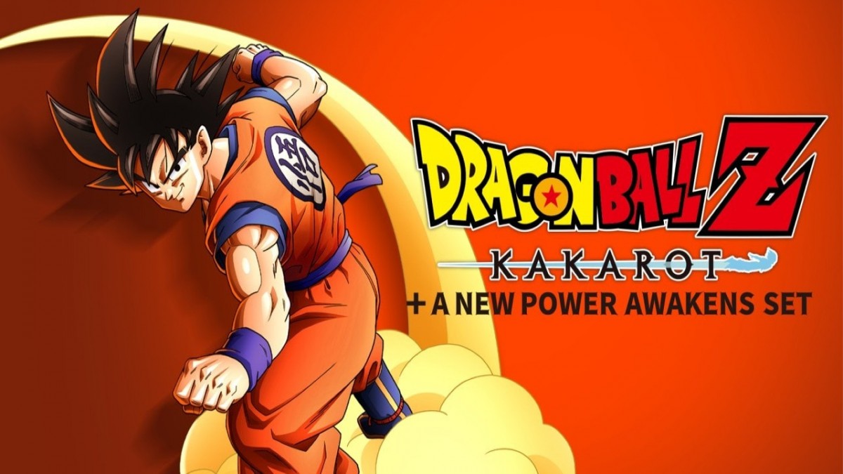 Dragon Ball Z Kakarot plus A New Power Awakens Set titlepage for Nintendo Switch NS video game