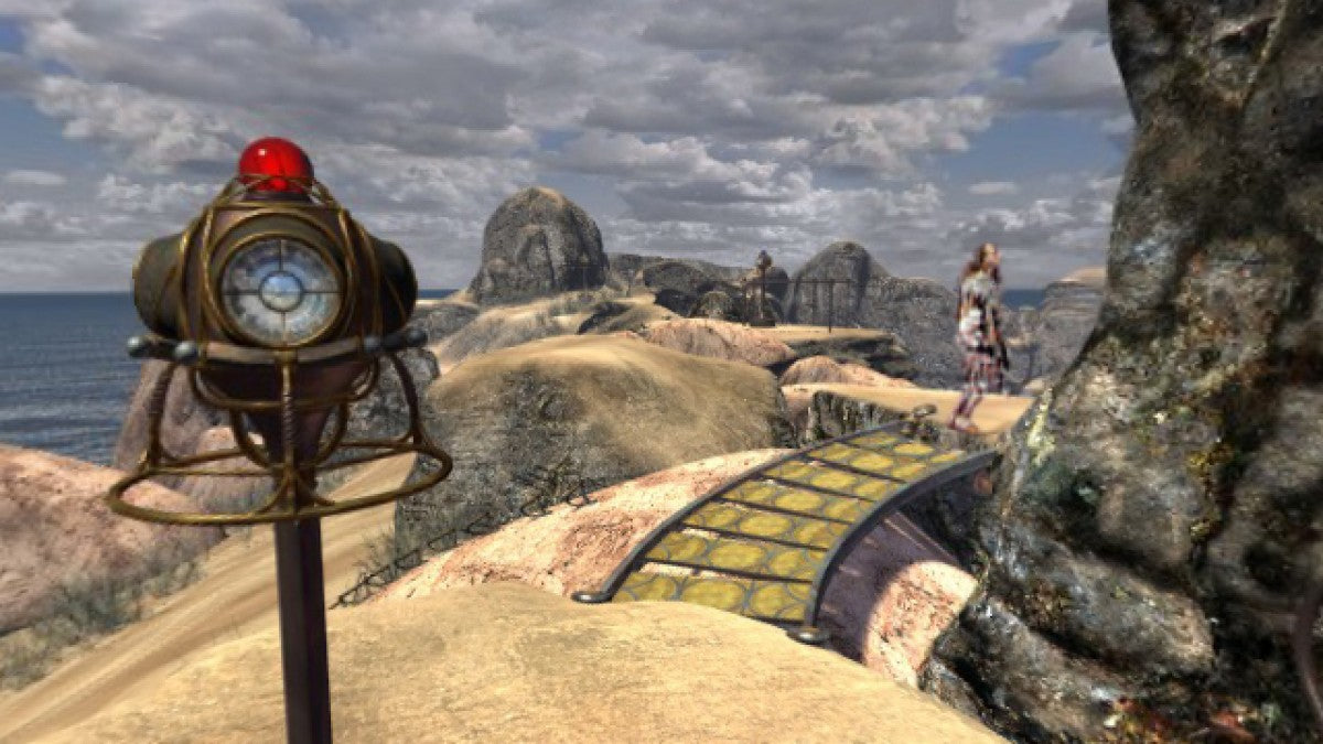 Myst III Exile PlayStation 2 PS2 video game, puzzle adventure, atmospheric exploration, classic Myst series title gameplay 