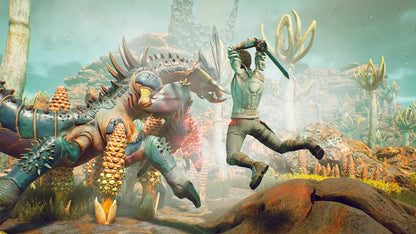 The Outer Worlds – PlayStation 4 (PS4) video game gameplay, sci-fi role-playing RPG.