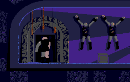 Heart of the Alien Sega CD cinematic platformer sequel to Another World Out of This World alien protagonist side scrolling puzzle platforming sci fi storytelling rotoscope animation atmospheric gameplay retro gaming Sega CD software video game title gameplay