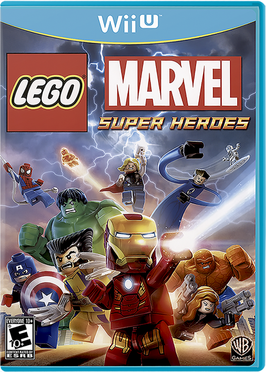 LEGO Marvel Super Heroes cover art for Nintendo Wii U (WiiU) video game