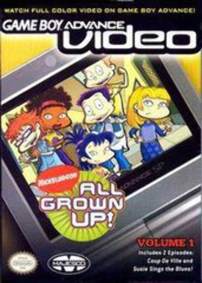 Game Boy Advance Video All Grown Up Volume 1 cartoon episode pack cover art