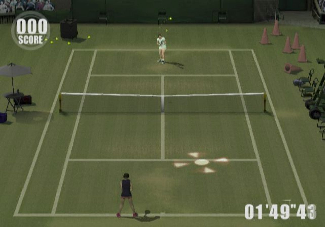 Smash Court Tennis Pro Tournament – PlayStation 2 (PS2) video game gameplay, tennis sports game.
