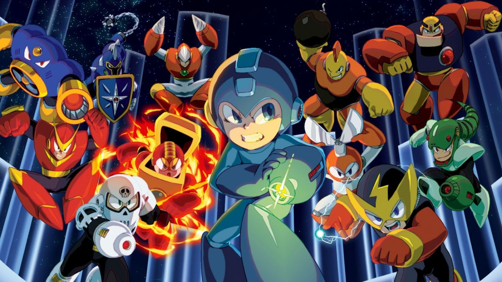 Mega Man Legacy Collection – PlayStation 4 (PS4) video game gameplay, action platformer game