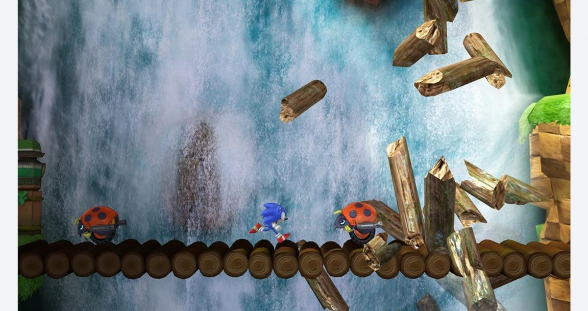 Sonic Generations gameplay for Xbox 360 (X360) platformer action-adventure video game