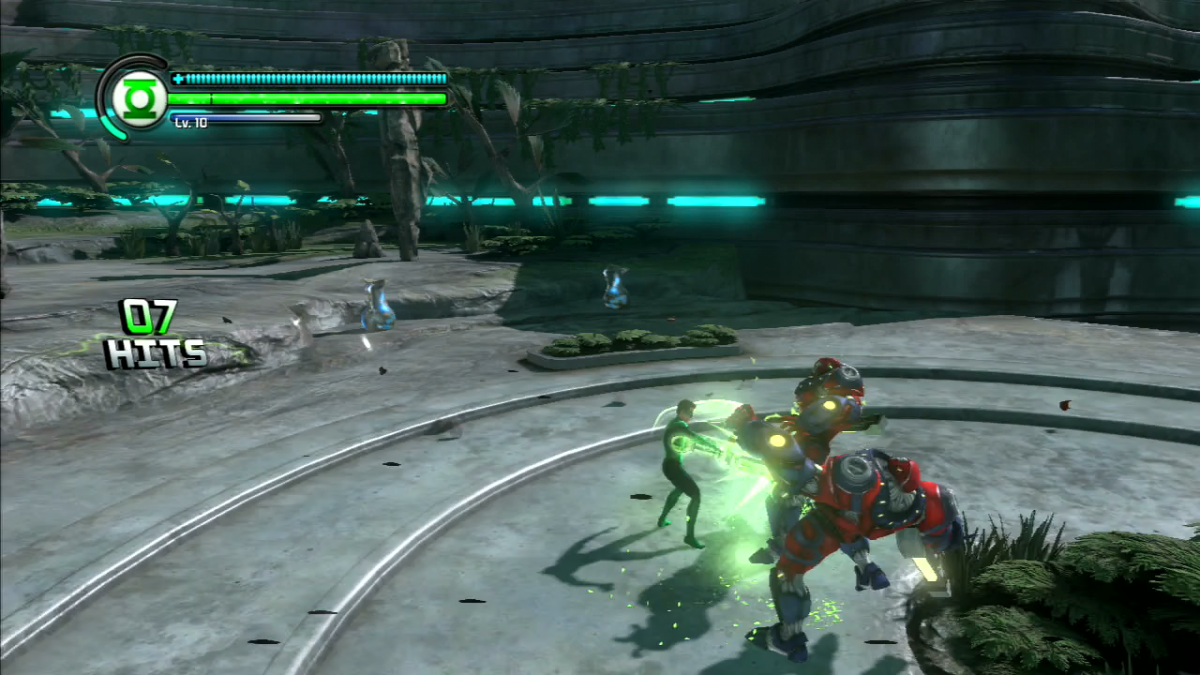 Green Lantern: Rise of the Manhunters PS3 action superhero adventure game for PlayStation 3 gameplay