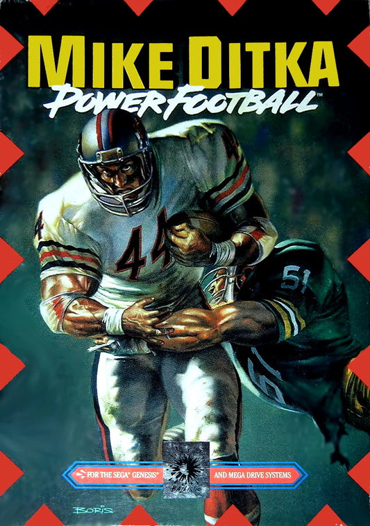 Mike Ditka Power Football cover art for Sega Genesis (GEN) video game