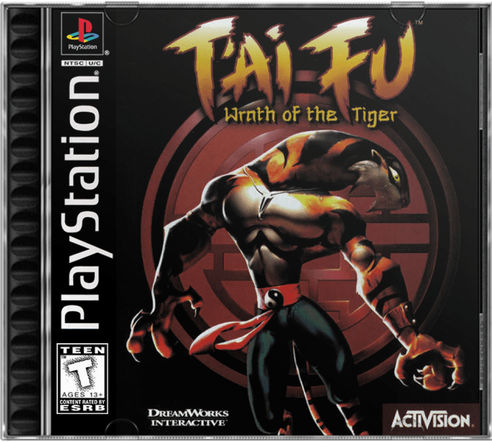Tai Fu: Wrath of the Tiger cover art for PlayStation 1 (PS1) video game