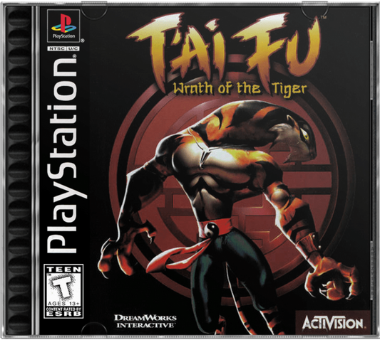 Tai Fu: Wrath of the Tiger cover art for PlayStation 1 (PS1) video game