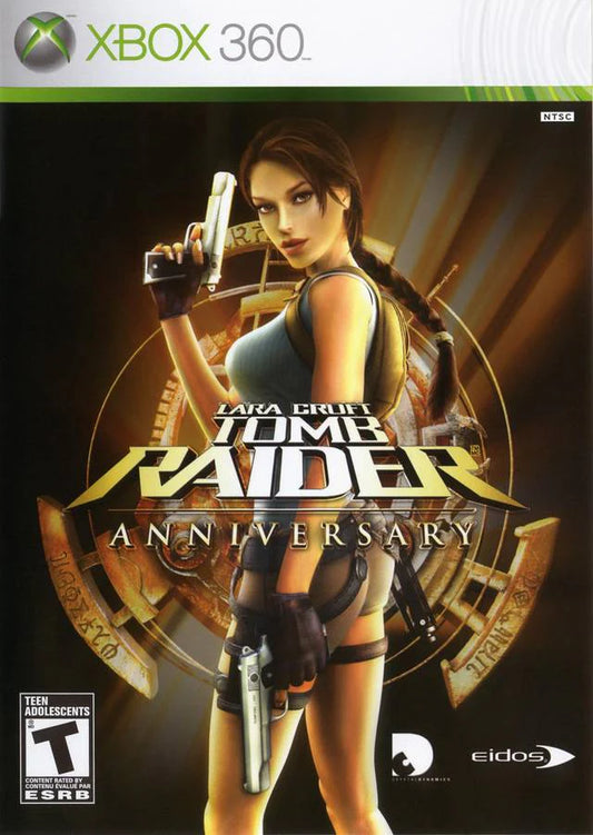 Tomb Raider Anniversary cover art for Xbox 360 (X360) video game