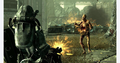 Fallout 3 [Game of the Year Platinum Hits] gameplay for Xbox 360 (X360) post-apocalyptic role-playing video game