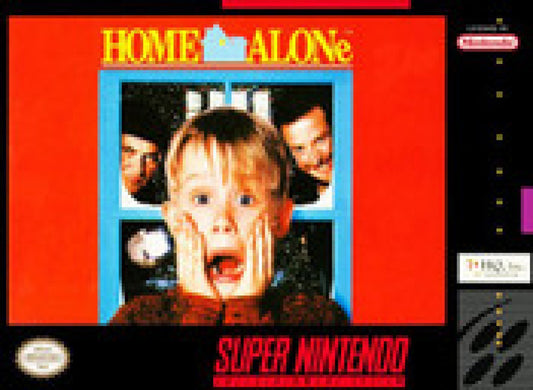 Home Alone cover art for Super Nintendo Entertainment System (SNES) video game