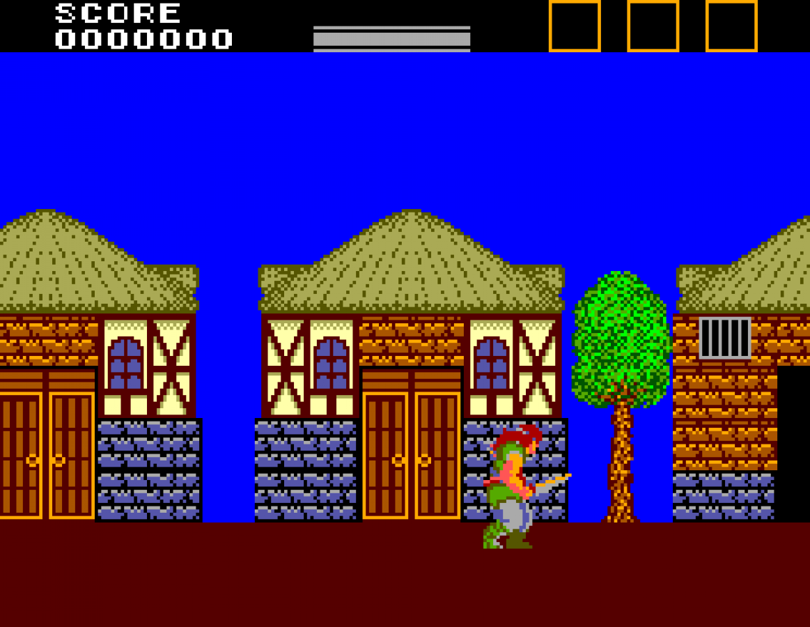 Lord of the Sword Sega Master System SMS for action adventure video game fans featuring medieval fantasy combat side scrolling exploration sword fighting enemy battles challenging stages powerful weapons boss encounters and classic Sega Master System gameplay collectible retro gaming appeal gameplay