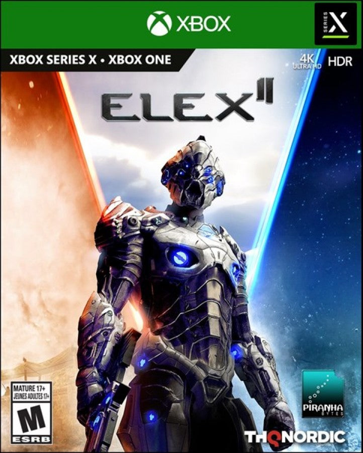 Elex II cover art for Xbox Series X (XSX) open-world action RPG video game