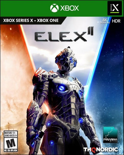 Elex II cover art for Xbox Series X (XSX) open-world action RPG video game
