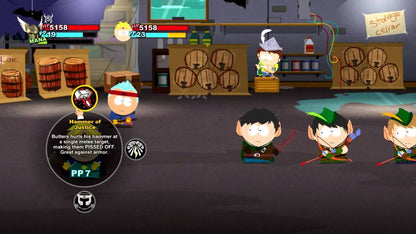 South Park: The Stick of Truth gameplay for PlayStation 3 (PS3) video game
