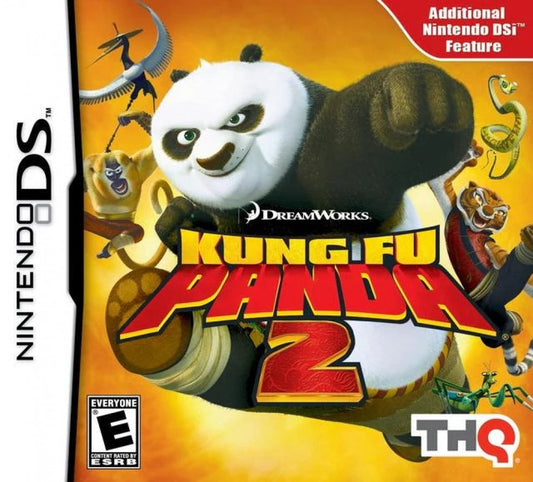 Kung Fu Panda 2 cover art for Nintendo DS (DS) video game