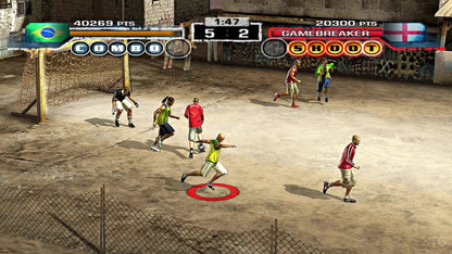 FIFA Street Xbox 360 for sports video game fans featuring arcade style street soccer gameplay fast paced matches trick moves freestyle skills authentic international players multiplayer competition vibrant urban environments and exciting football action collectible gaming appeal gameplay
