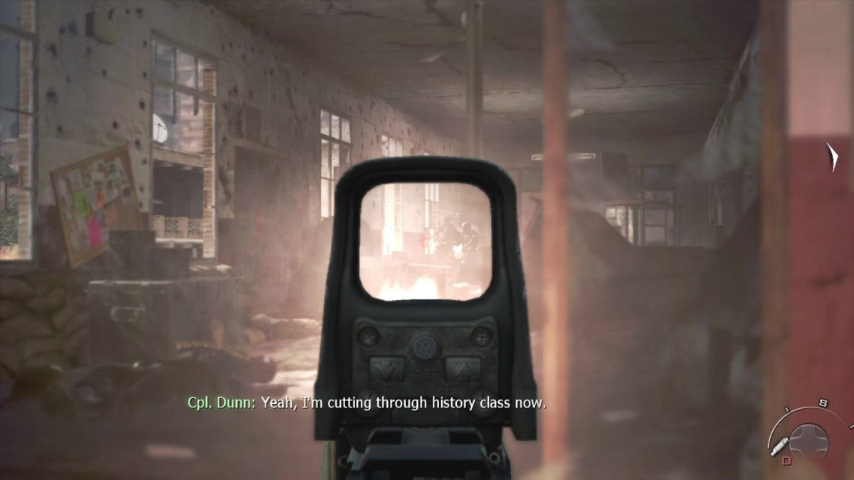 Call of Duty: Modern Warfare 2 gameplay for Xbox 360 (X360) first-person shooter video game
