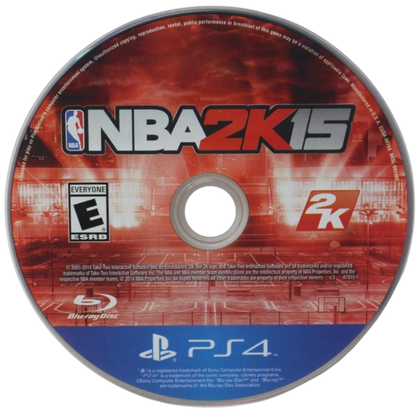 NBA 2K15 – PlayStation 4 (PS4) video game disc, basketball sports simulation game