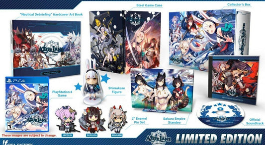 Azur Lane: Crosswave [Collector's Edition] cover art for PlayStation 4 (PS4) video game