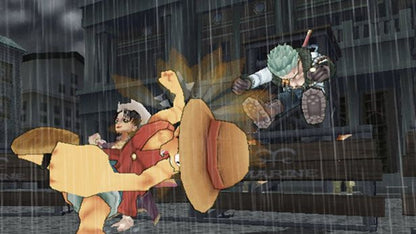 One Piece: Grand Battle – PlayStation 2 (PS2) video game gameplay, 3D fighting action game.