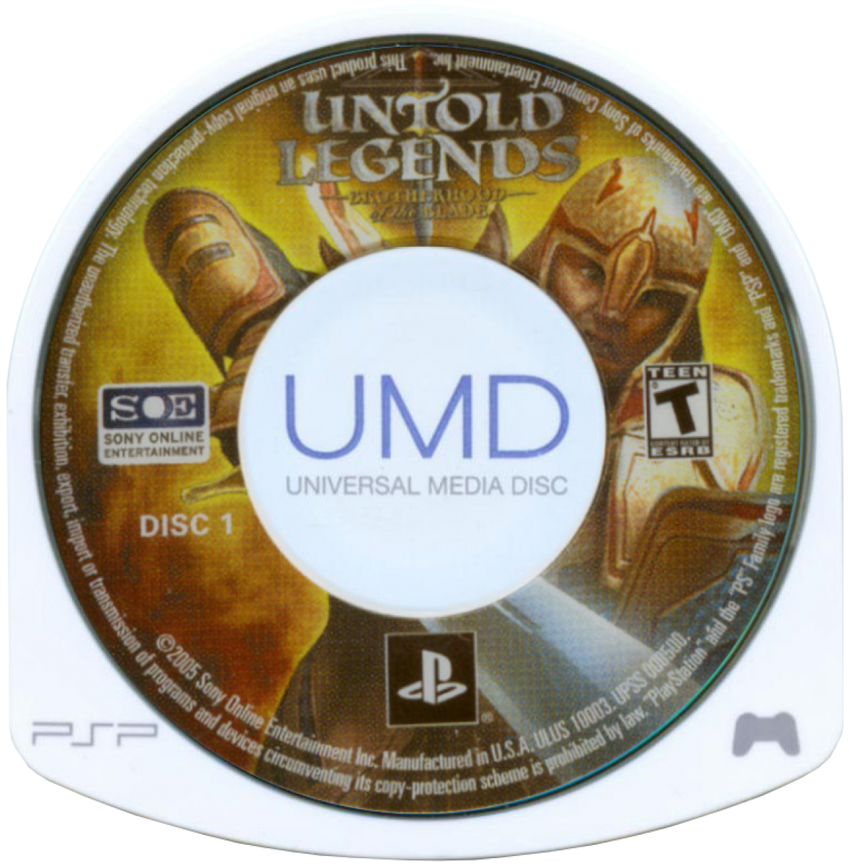 Untold Legends Brotherhood of the Blade PlayStation Portable PSP inspired design featuring fantasy action role playing adventure aesthetic dungeon crawling combat customizable character classes hack and slash gameplay medieval dark fantasy environments and portable RPG progression presentation UMD
