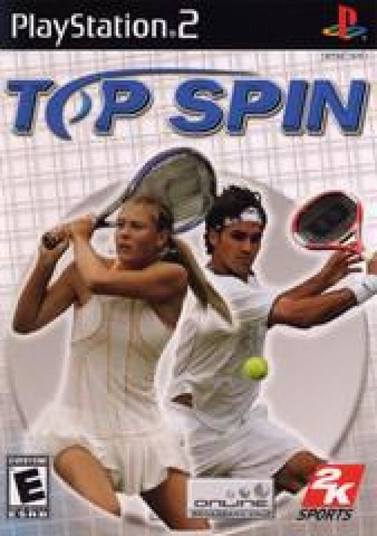 Top Spin cover art for PlayStation 2 (PS2) video game