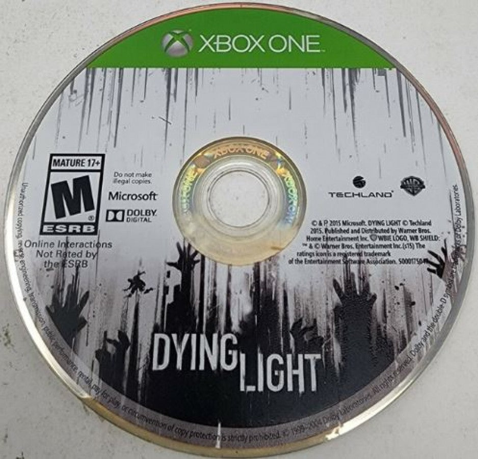 Dying Light 2 Stay Human Xbox Series X/S open-world zombie action game with parkour traversal combat and player-driven story decisions front cover disc