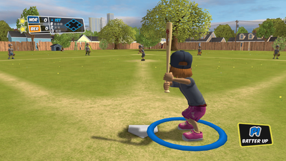 Backyard Sports: Sandlot Sluggers gameplay art for Nintendo Wii (Wii) video game 