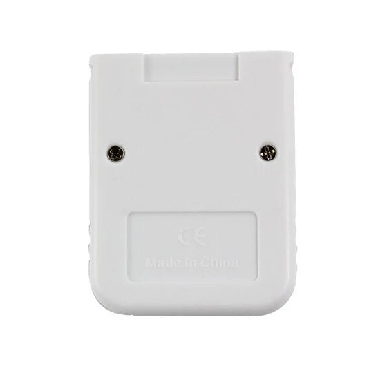 XYAB brand 16MB memory card compatible with Nintendo GameCube and Wii consoles for saving game progress and data