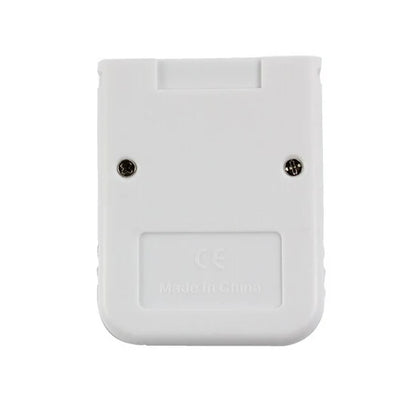 XYAB brand 16MB memory card compatible with Nintendo GameCube and Wii consoles for saving game progress and data