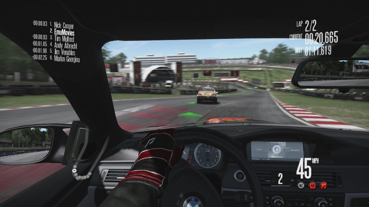 Need for Speed: Shift gameplay for Xbox 360 (X360) simulation-style racing video game