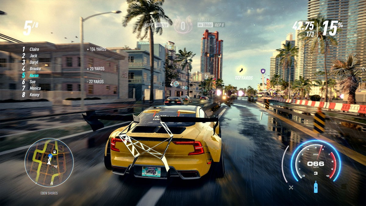 Need for Speed: Heat – PlayStation 4 (PS4) video game gameplay, street racing action game.